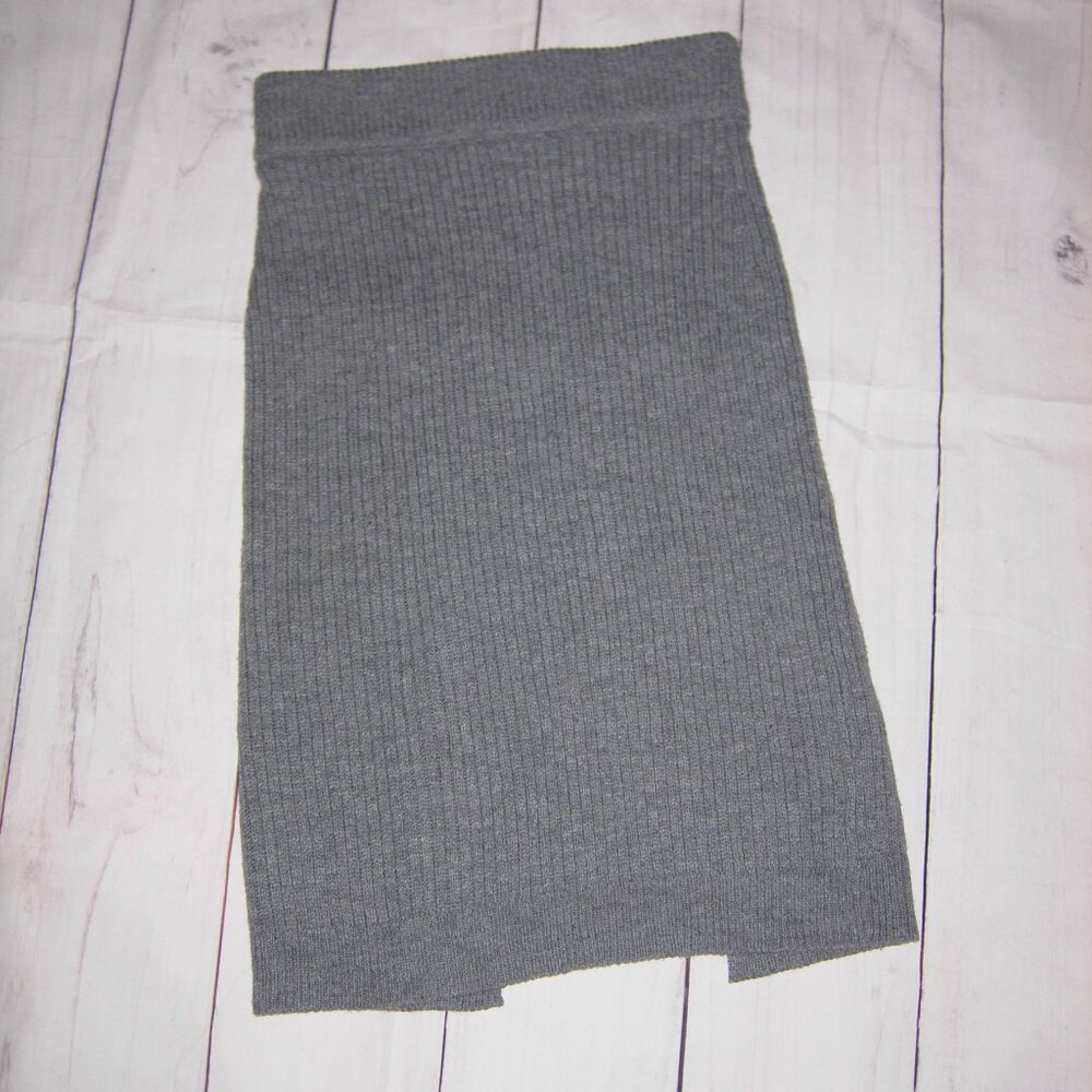 Fashion Union gray sweater knit skirt size 6